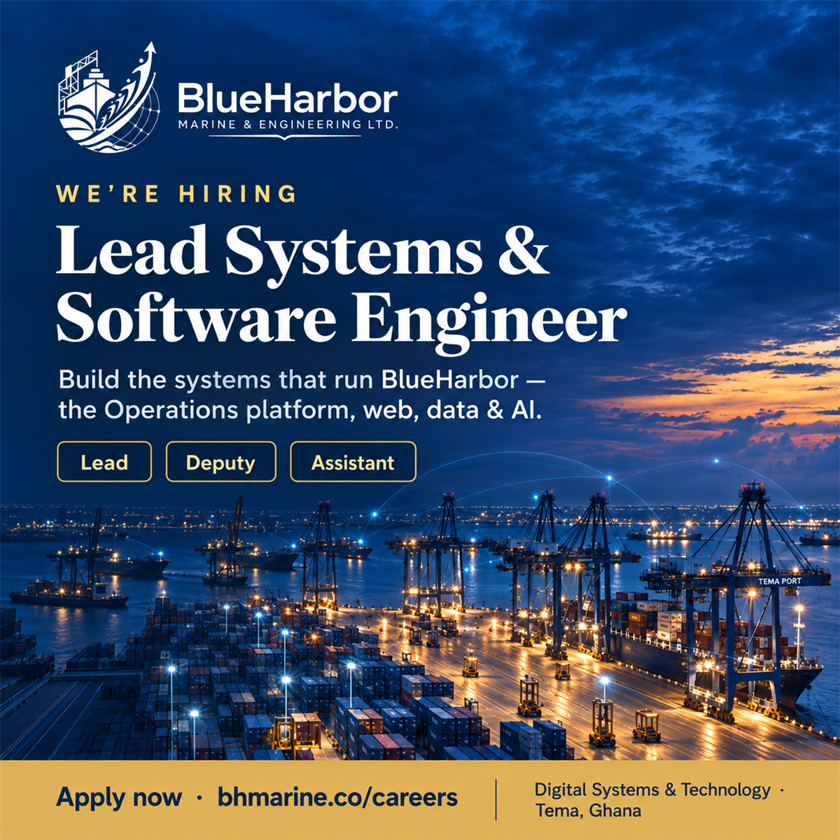 BlueHarbor Systems and Software Engineer hiring campaign