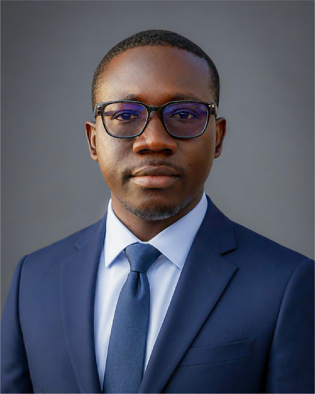 Portrait of Mr. Emmanuel Essel Acheampong, Chief Executive Officer of BlueHarbor Marine & Engineering